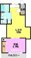 ターフィーズフラット南巽の間取り画像
