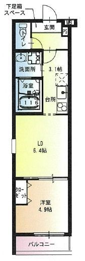 フジパレス門真市駅南の間取り画像