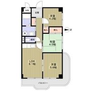 サンロイヤルの間取り画像