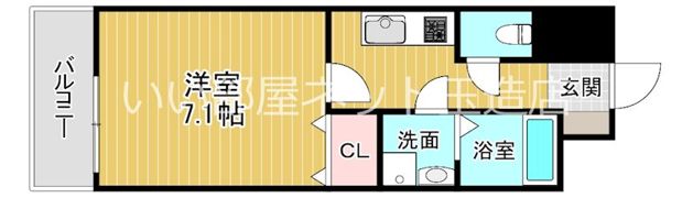 シャルールメゾン桃谷の間取り画像