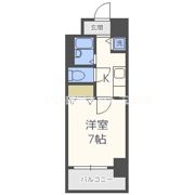 グラマシー心斎橋東の間取り画像