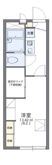 レオパレスK．SUZUKIの間取り画像