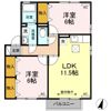 サンモール Aの間取り画像