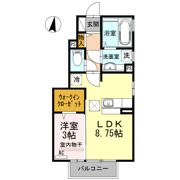 D－Room築地の間取り画像