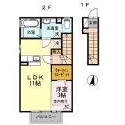 D－Room築地の間取り画像