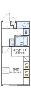 レオパレスグランドホープの間取り画像