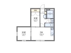 レオパレスウイングAの間取り画像