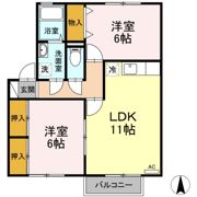 ボヌール高崎 Aの間取り画像