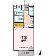 アヴェニ－ルの間取り画像
