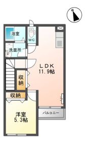 サニー・プレイスの間取り画像
