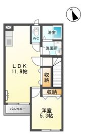 サニー・プレイスの間取り画像