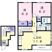 クラール・Mの間取り画像