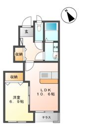 セントラルフィールド安良町の間取り画像