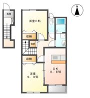 トワスールの間取り画像