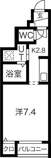 ウィスペリアの間取り画像