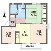 リバーサイドスクエア Bの間取り画像