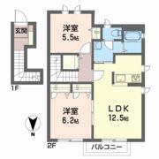 ディアス・ロジュマンEの間取り画像