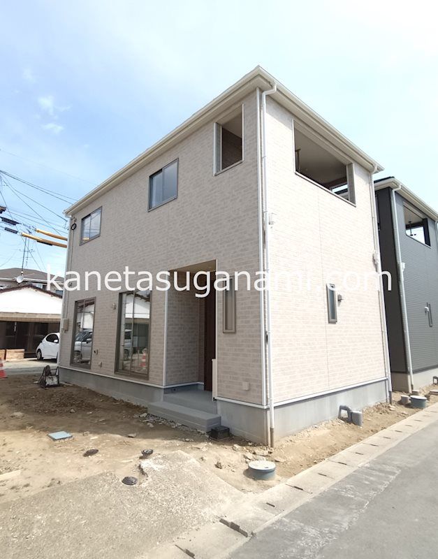 【貸家】 豊ヶ郷戸建て(小名浜住吉) 3LDK (3)号棟の外観画像