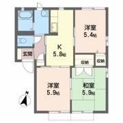 グレイス草野の間取り画像