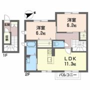 シャーメゾン好間の間取り画像