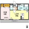カエツリアルフィールド広野D－roomの間取り画像