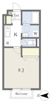パセオけやきの間取り画像