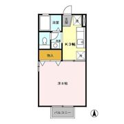 ジュネスR IIの間取り画像