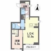 アジュールの間取り画像