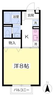 アルカディアの間取り画像