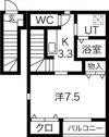 ビネガーゴールドBの間取り画像