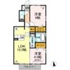 アルシオンAの間取り画像