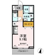 シエルメゾンの間取り画像