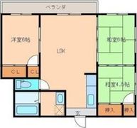 作町ロイヤルマンションの間取り画像