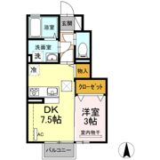 下越物産D-room Bの間取り画像