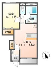 風の街IIの間取り画像
