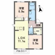 クラヴィエ・ロジュマンの間取り画像