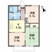 リバーサイド Aの間取り画像
