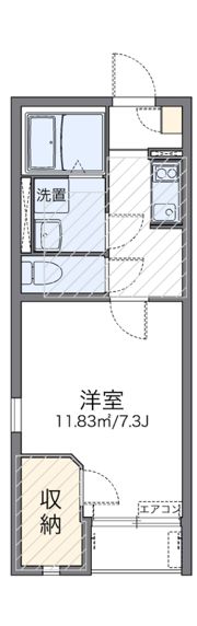 レオネクストきずなの間取り画像