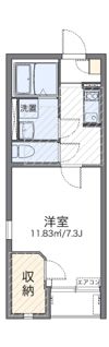 レオネクストきずなの間取り画像