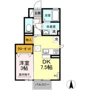 下越物産D-room Bの間取り画像