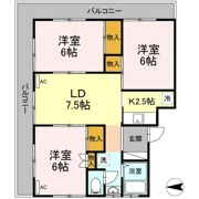 パークハイム作町の間取り画像