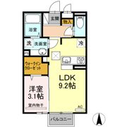 カサ・ドルチェ Bの間取り画像