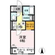 プレザントヒルズ Aの間取り画像