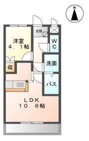エスポ・ワールの間取り画像