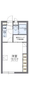 レオパレスイーストの間取り画像
