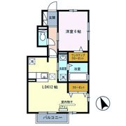 クレスト Bの間取り画像