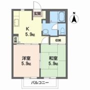 スプリングフィールズAの間取り画像