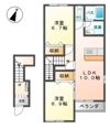 クレストール高倉の間取り画像