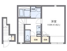 クレイノサン トラップ 古湊の間取り画像