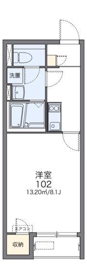レオネクストシャトー小島町の間取り画像